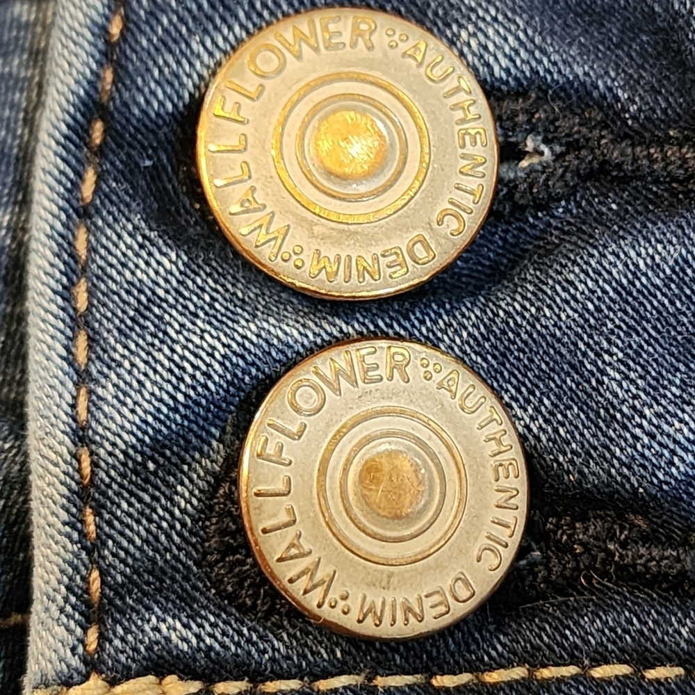 Wallflower Denim Jean shorts Size 9 - Picture 2 of 16